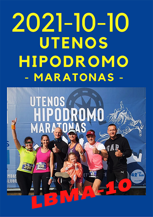 Utenos Hipodromo maratonas 2021