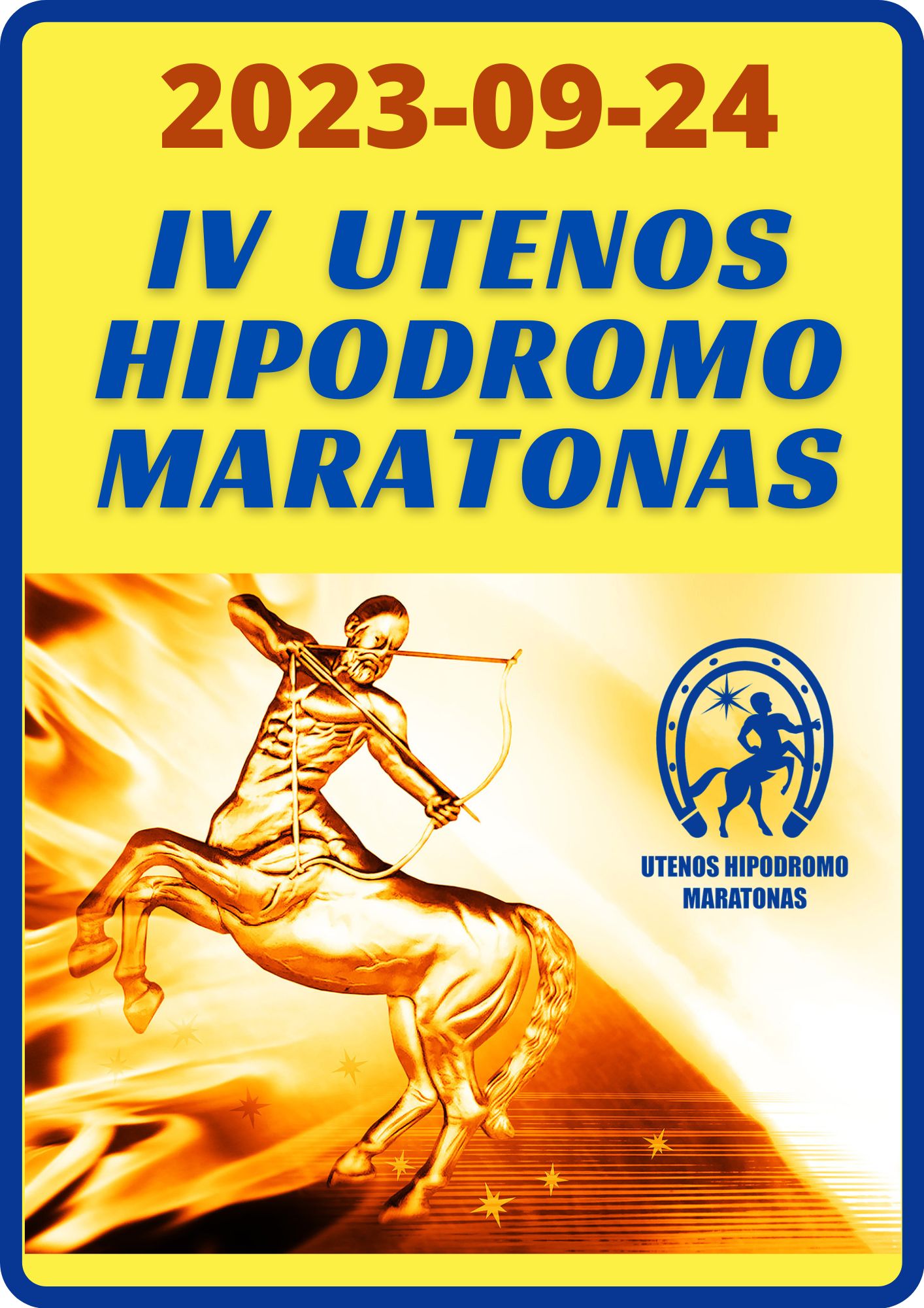 Utenos Hipodromo maratonas 2023