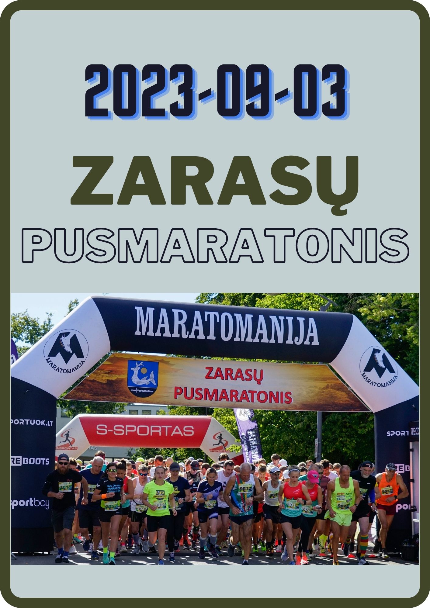 Zarasų pusmaratonis 2022